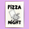Pizza Night Poster - LostPrint