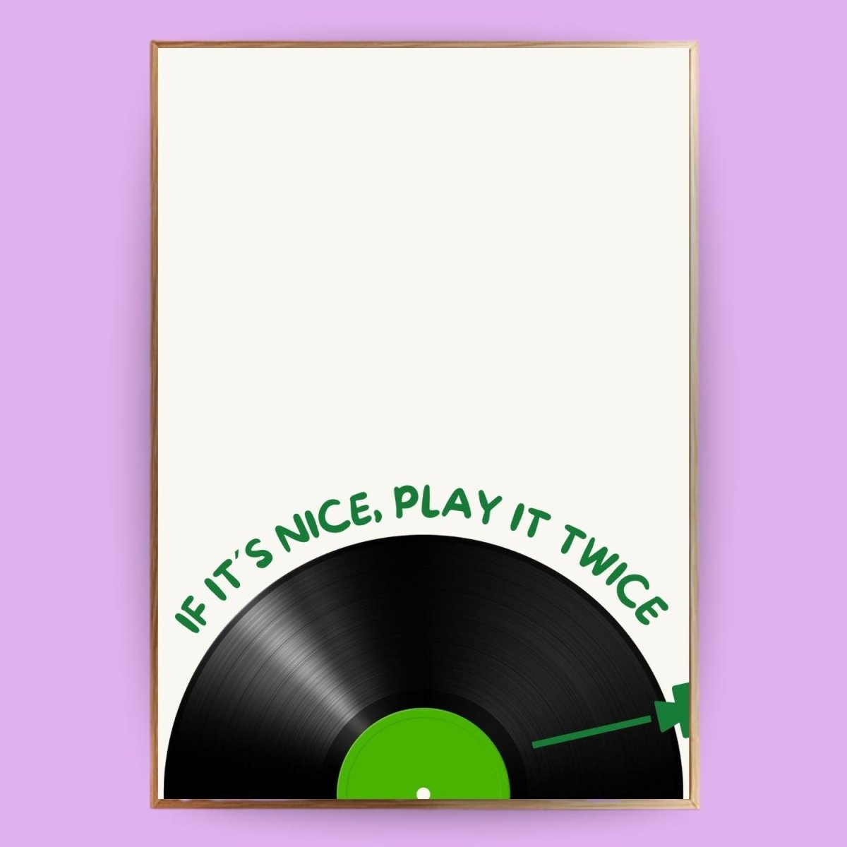 Play it twice Poster - 13x18 cm - LostPrint