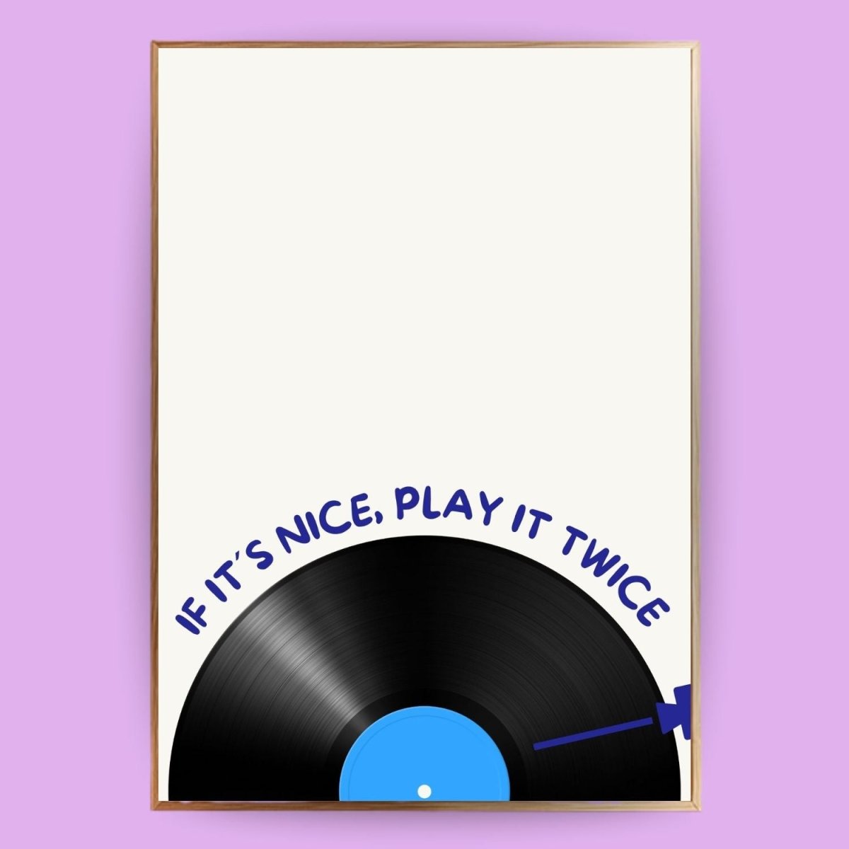 Play it twice Poster - 13x18 cm - LostPrint