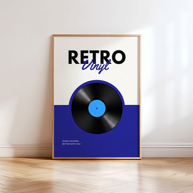 Retro Vinyl Poster - 13x18 cm - LostPrint