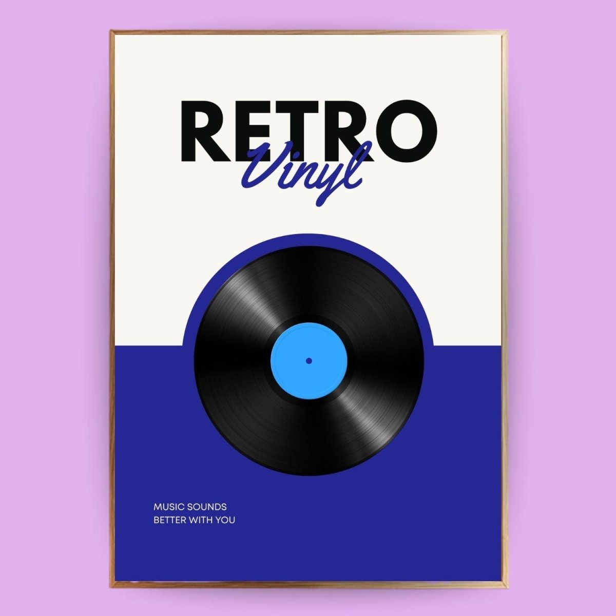 Retro Vinyl Poster - 13x18 cm - LostPrint