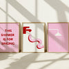 This shower is for singing Poster - LostPrint