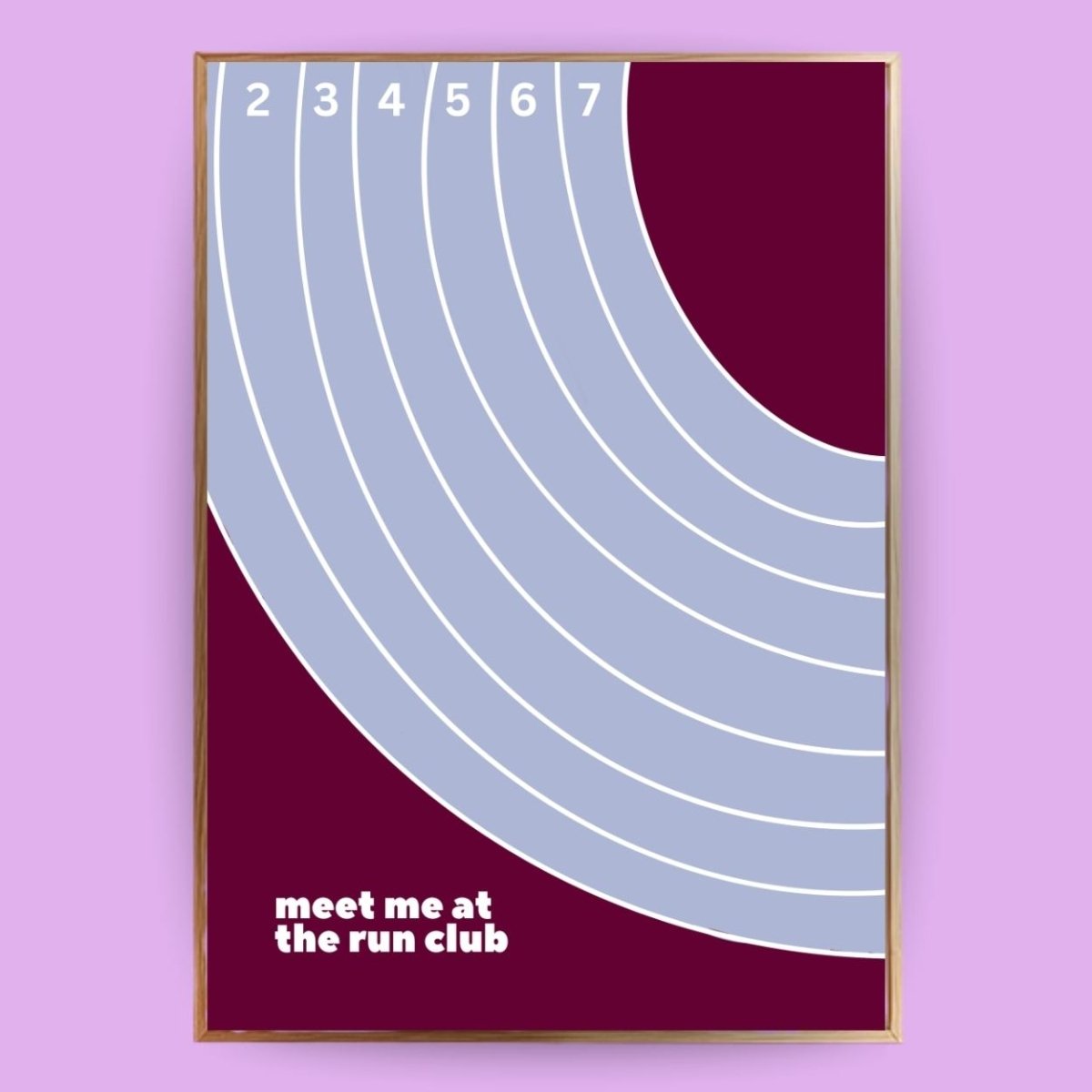 Runclub Poster - 13x18 cm - LostPrint