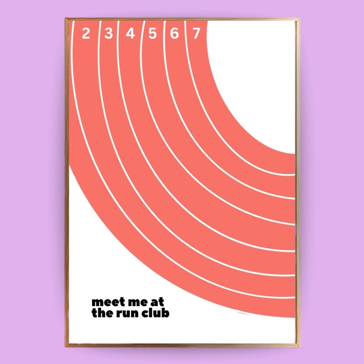 Runclub Poster - 13x18 cm - LostPrint