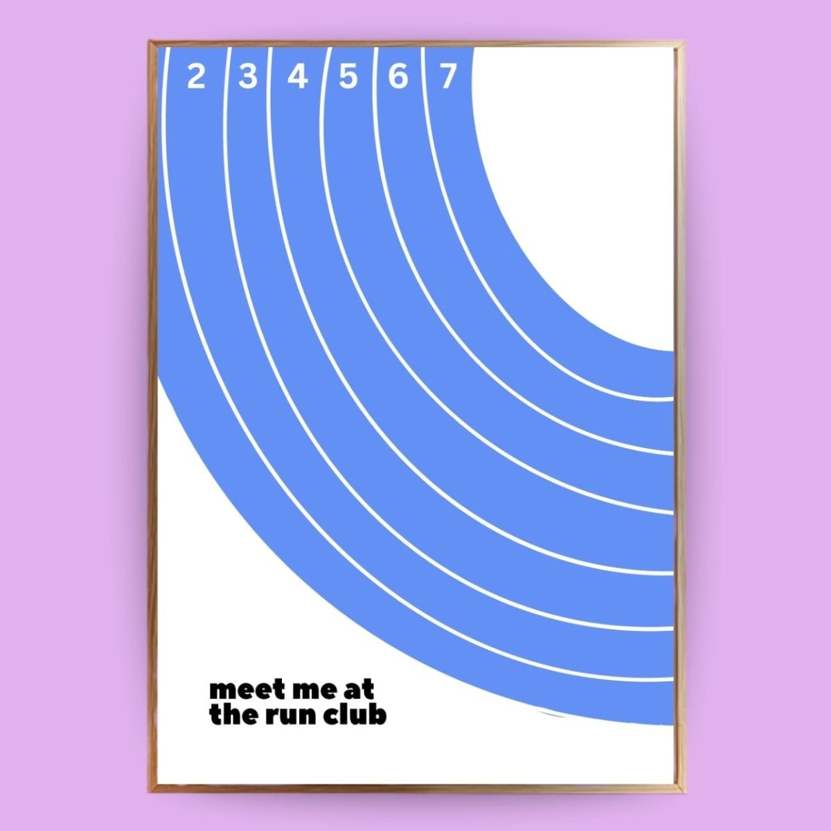 Runclub Poster - 13x18 cm - LostPrint