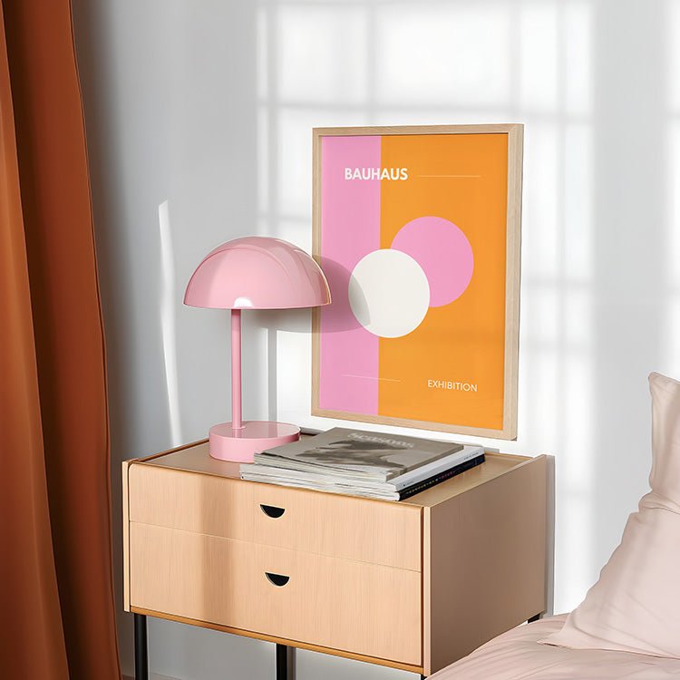 Rundes Bauhaus Poster - 13x18 cm - LostPrint