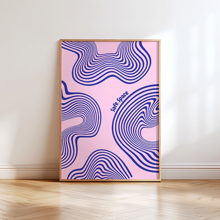 Safe space Poster - 13x18 cm - LostPrint