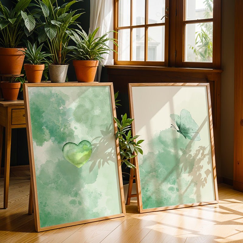 Schmetterlinge im Bauch Poster - 13x18 cm - LostPrint