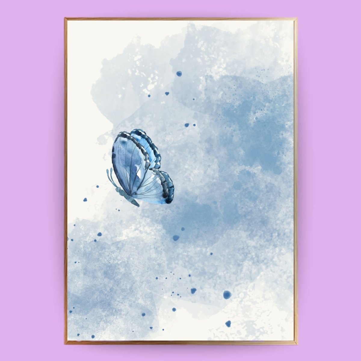 Schmetterlings Poster - 13x18 cm - LostPrint