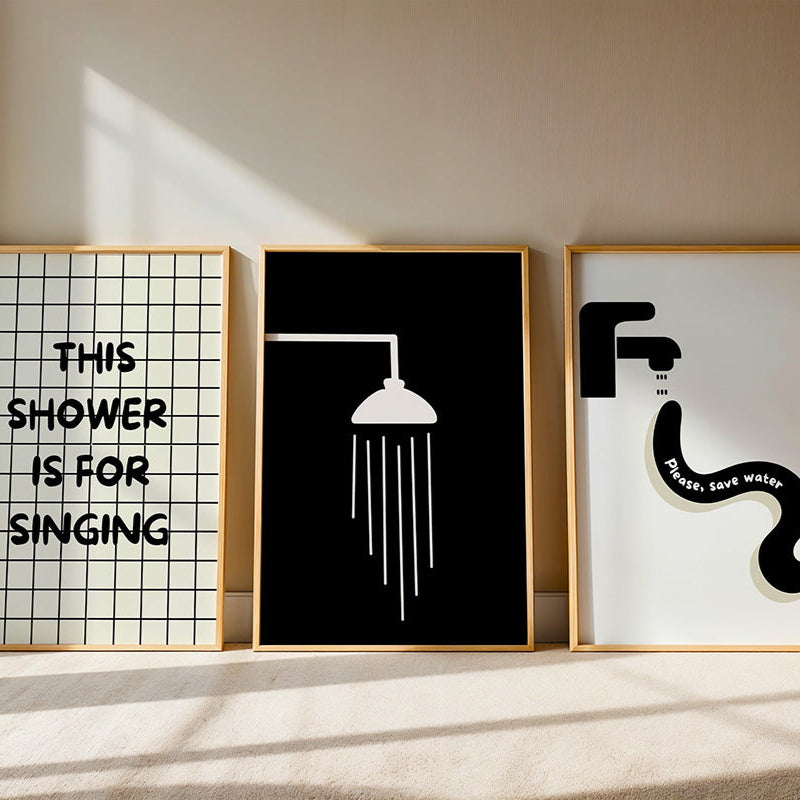 This shower is for singing Poster - LostPrint
