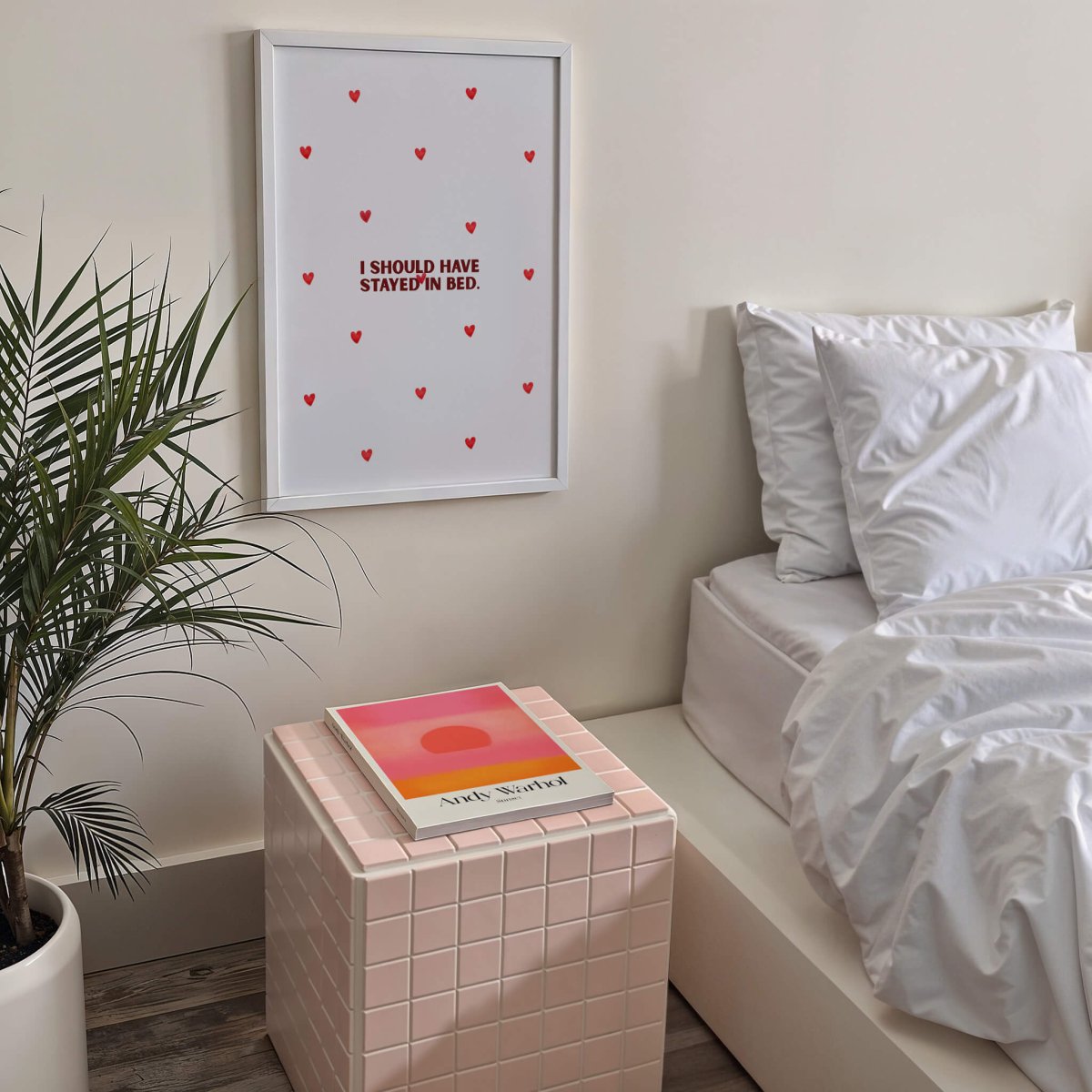 Should have stayed in bed Poster - 13x18 cm - LostPrint