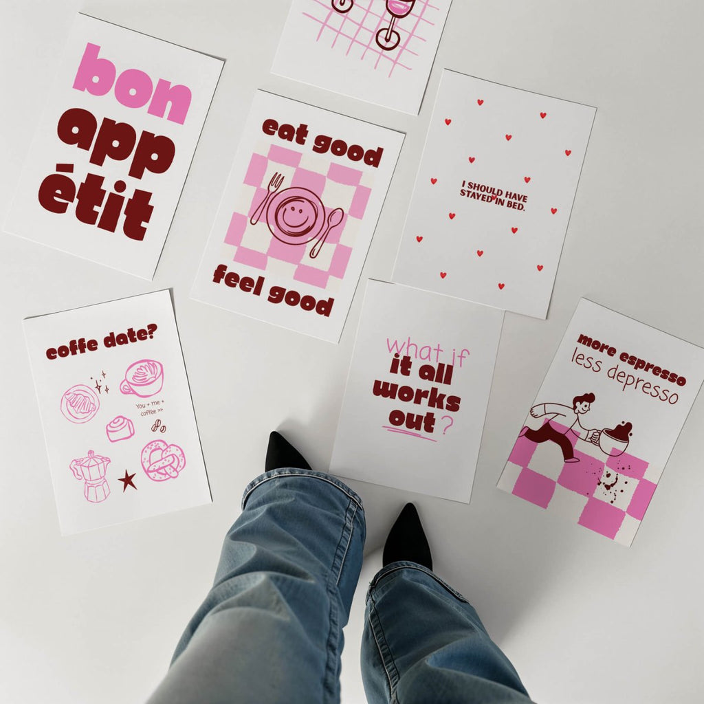 Should have stayed in bed Poster - 13x18 cm - LostPrint