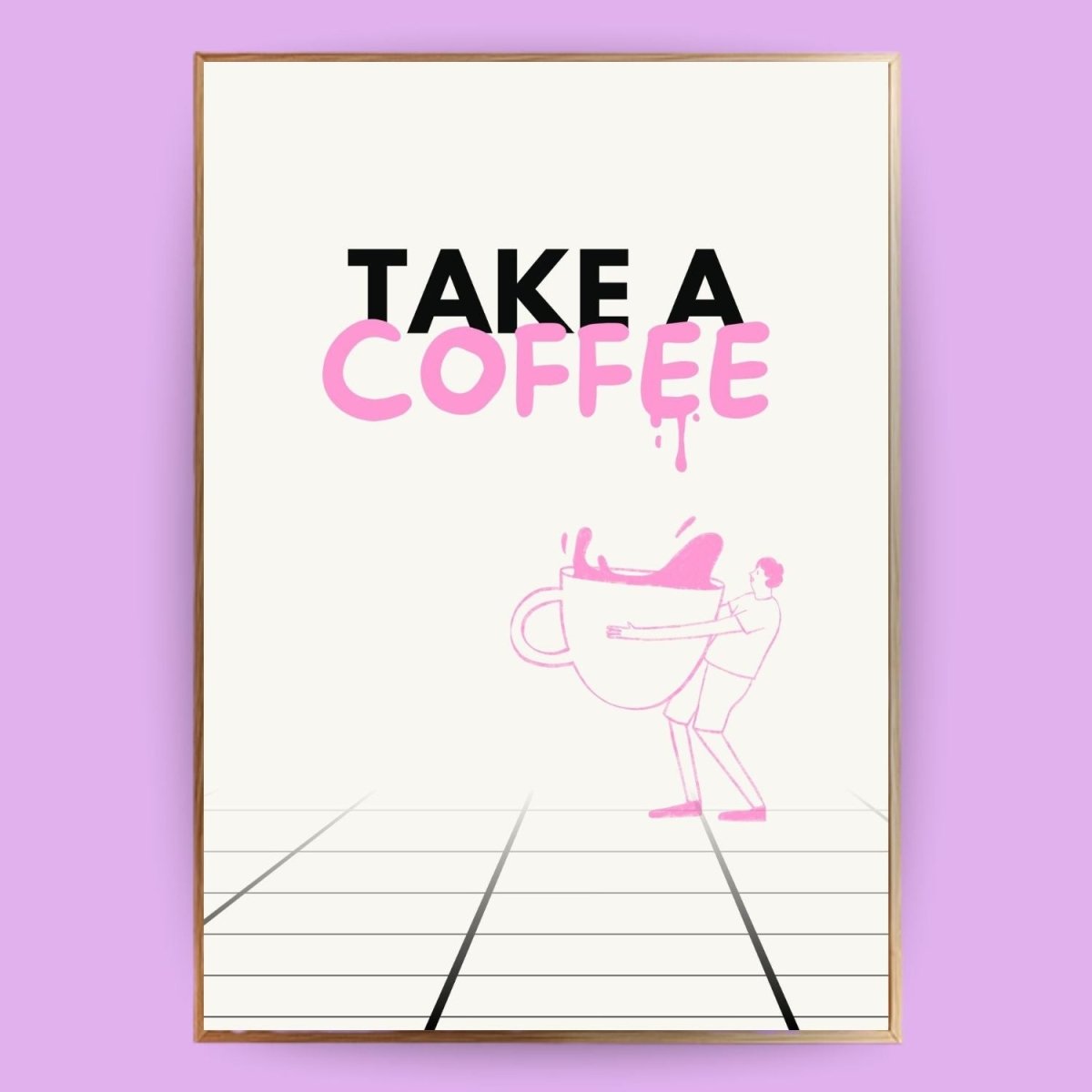 Some Coffee Poster - 13x18 cm - LostPrint