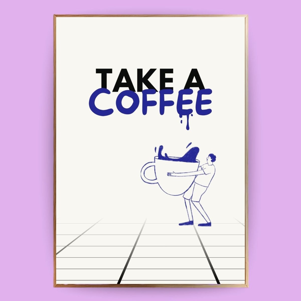 Some Coffee Poster - 13x18 cm - LostPrint