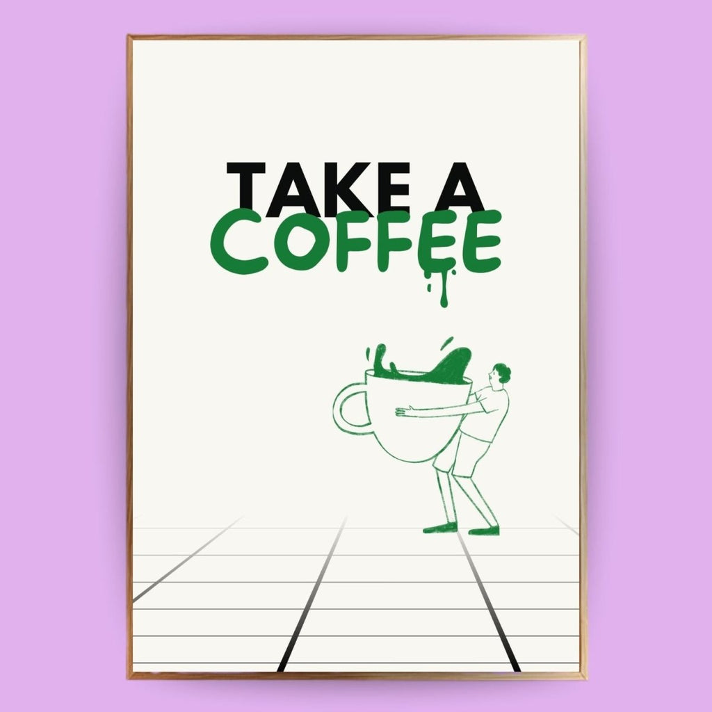 Some Coffee Poster - 13x18 cm - LostPrint