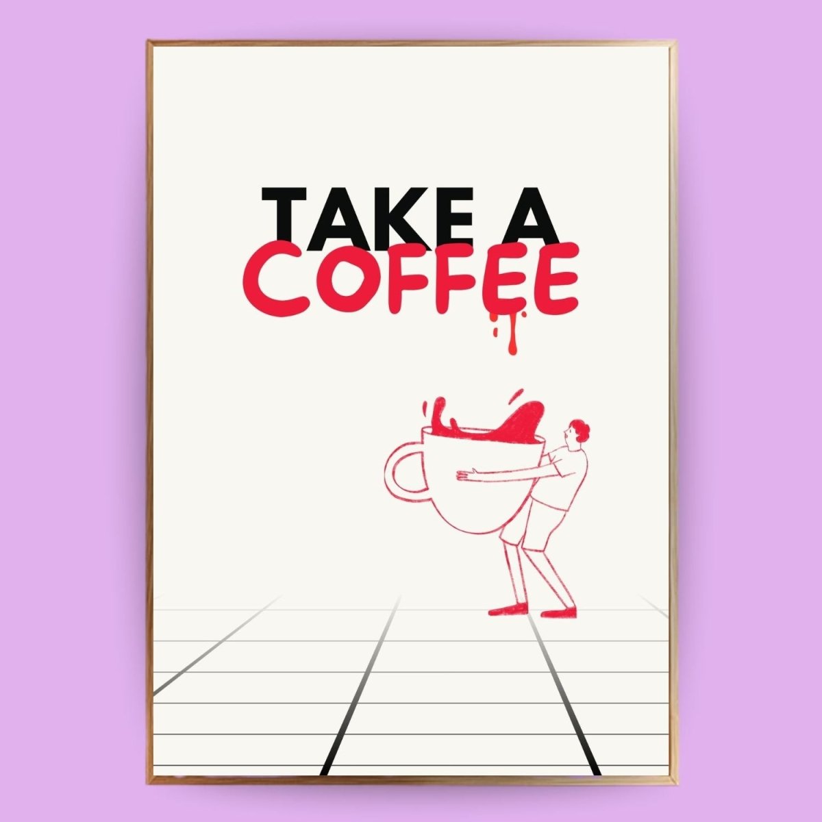 Some Coffee Poster - 13x18 cm - LostPrint