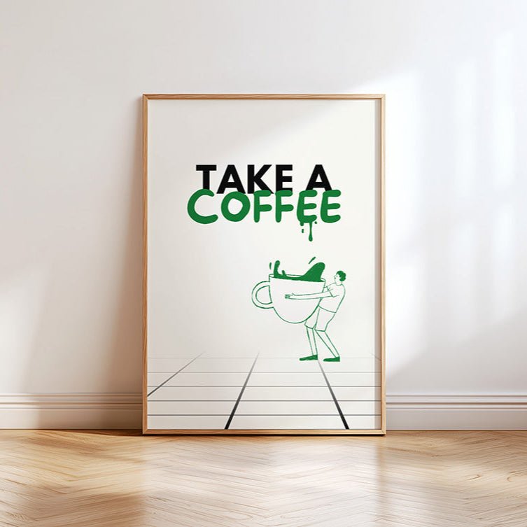 Some Coffee Poster - 13x18 cm - LostPrint