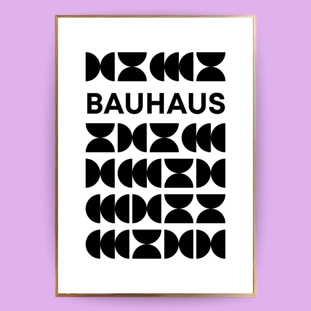 Statement Bauhaus Poster - 13x18 cm - LostPrint