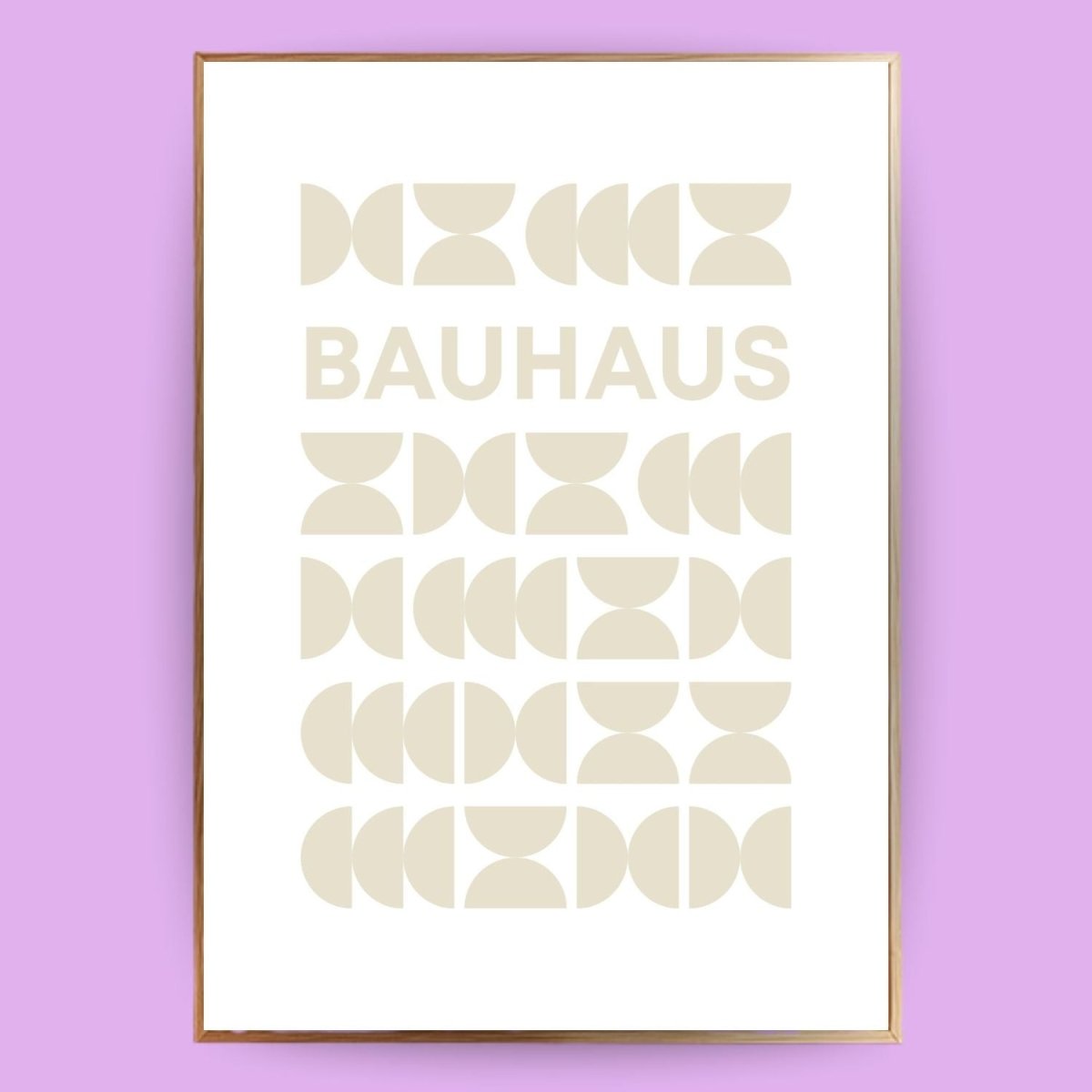 Statement Bauhaus Poster - 13x18 cm - LostPrint