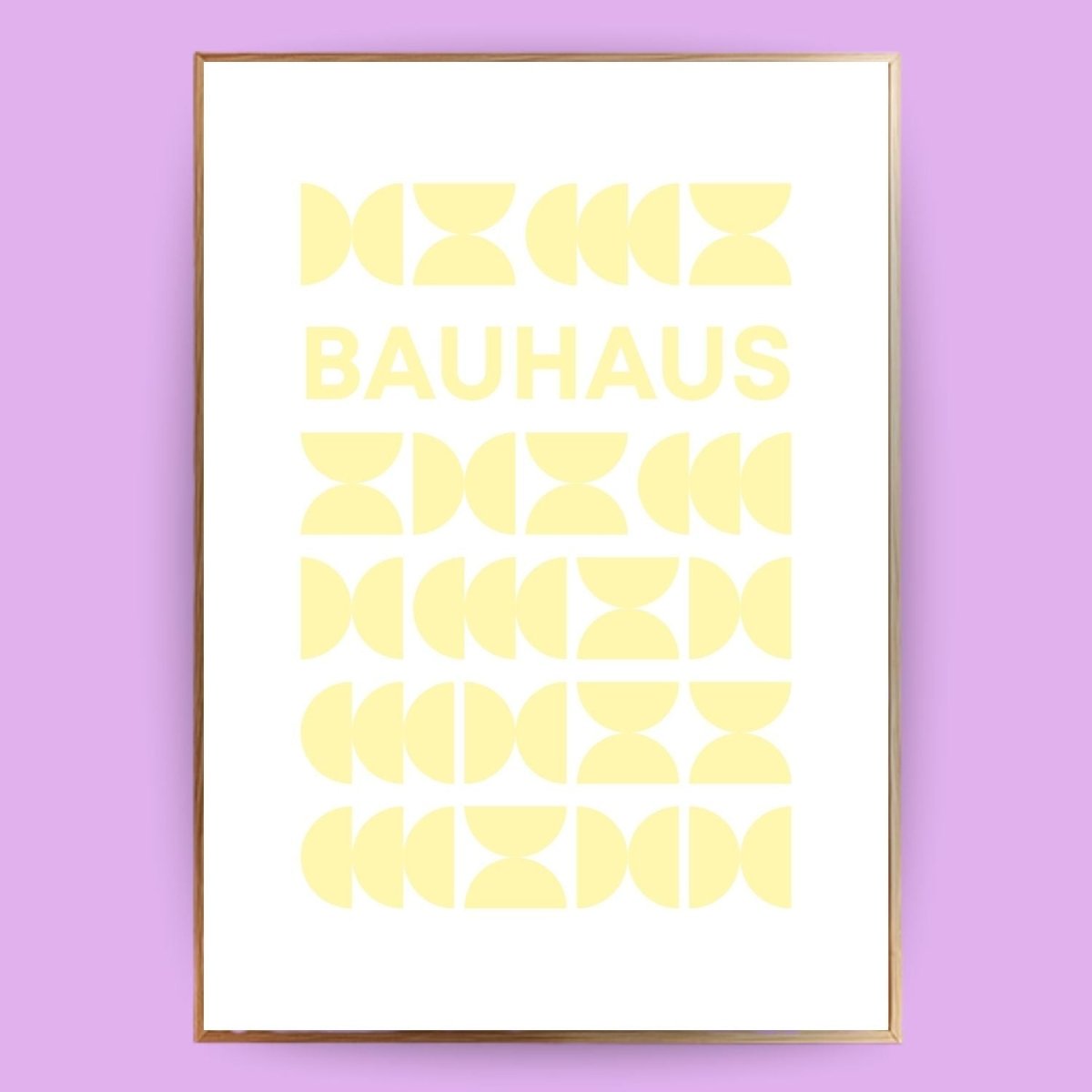 Statement Bauhaus Poster - 13x18 cm - LostPrint