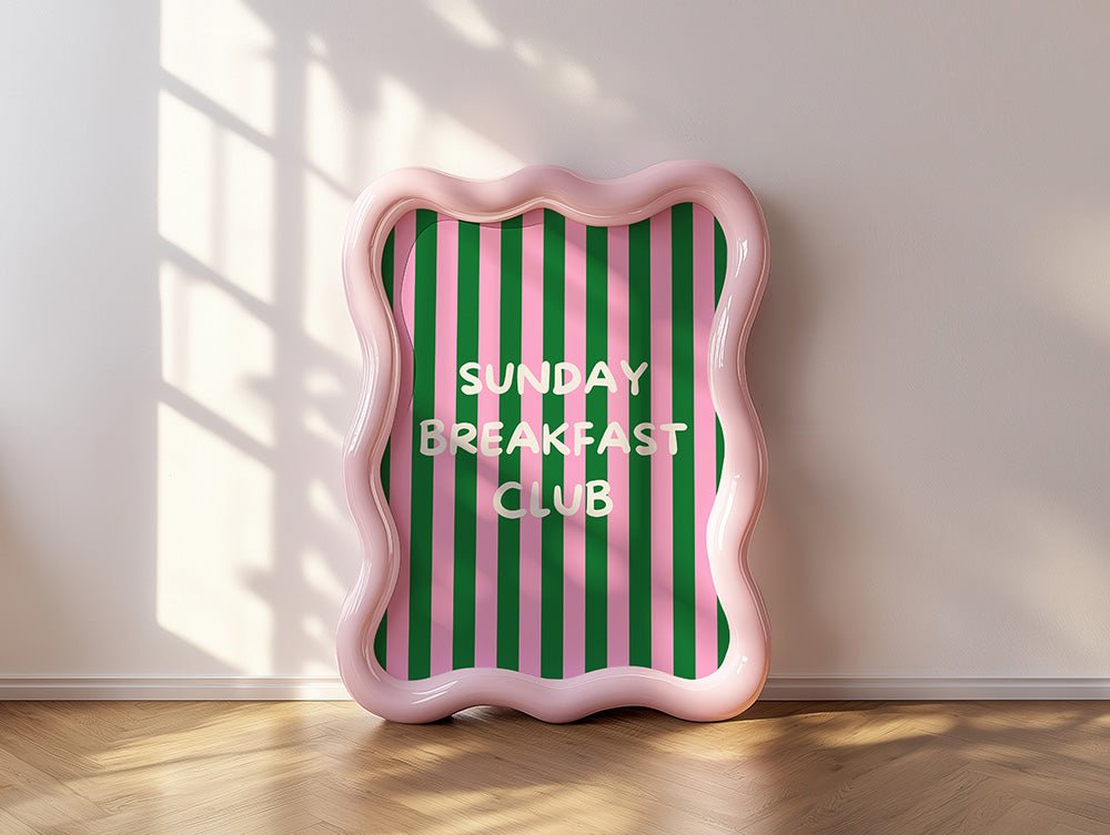 Sunday Breakfast Poster - 13x18 cm - LostPrint