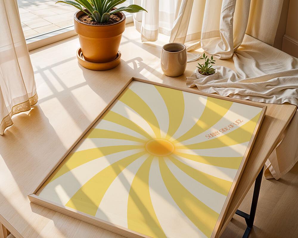 Sunny Side of Life Poster - 13x18 cm - LostPrint