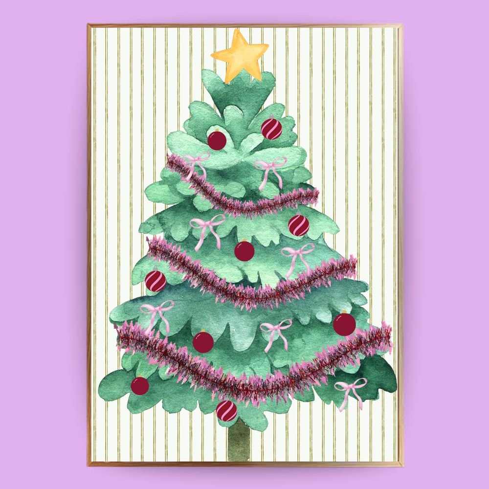 Tannenbaum Poster - 13x18 cm - LostPrint