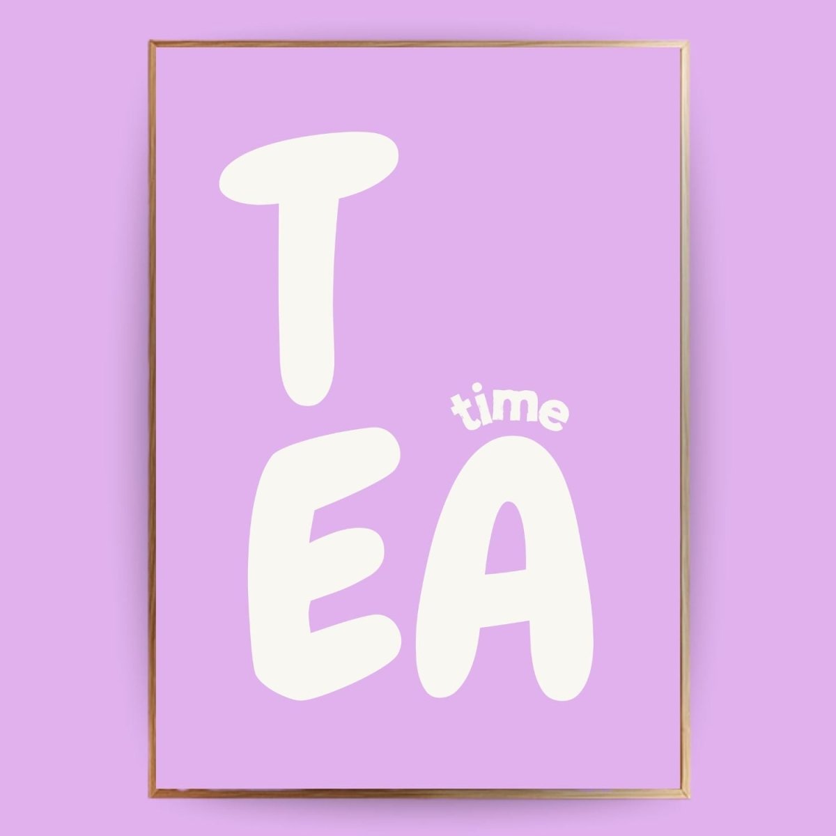 Tea Time Poster - 13x18 cm - LostPrint