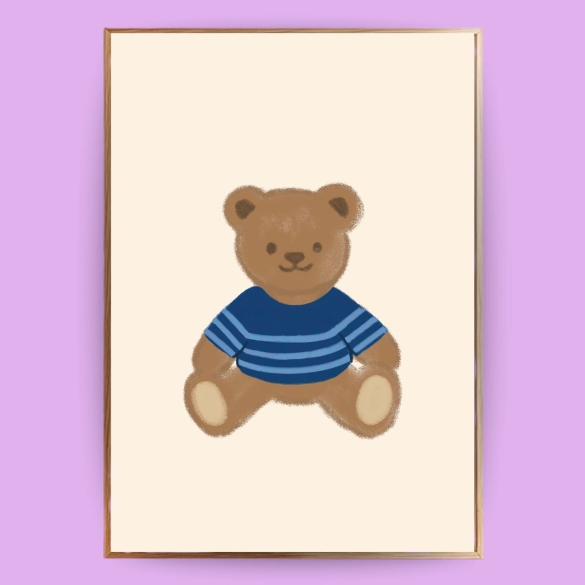 Teddybär Poster - 13x18 cm - LostPrint