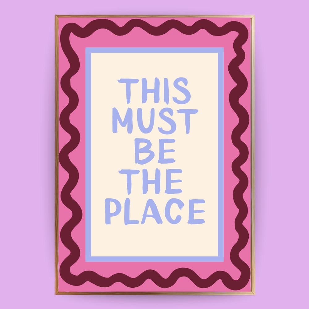 This must be the place Poster - 13x18 cm - LostPrint