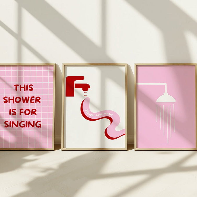 This shower is for singing Poster - 13x18 cm - LostPrint