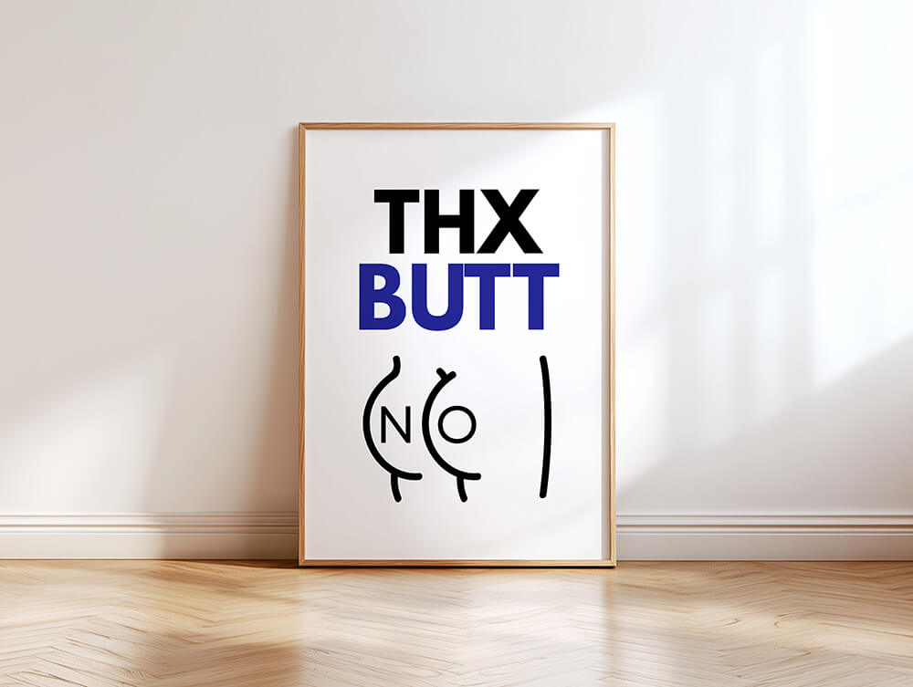 Thx, but(t) no Poster - LostPrint