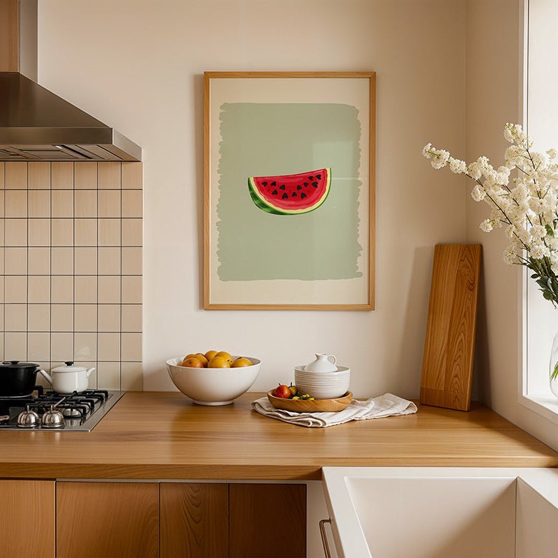 Wassermelonen Poster - 13x18 cm - LostPrint