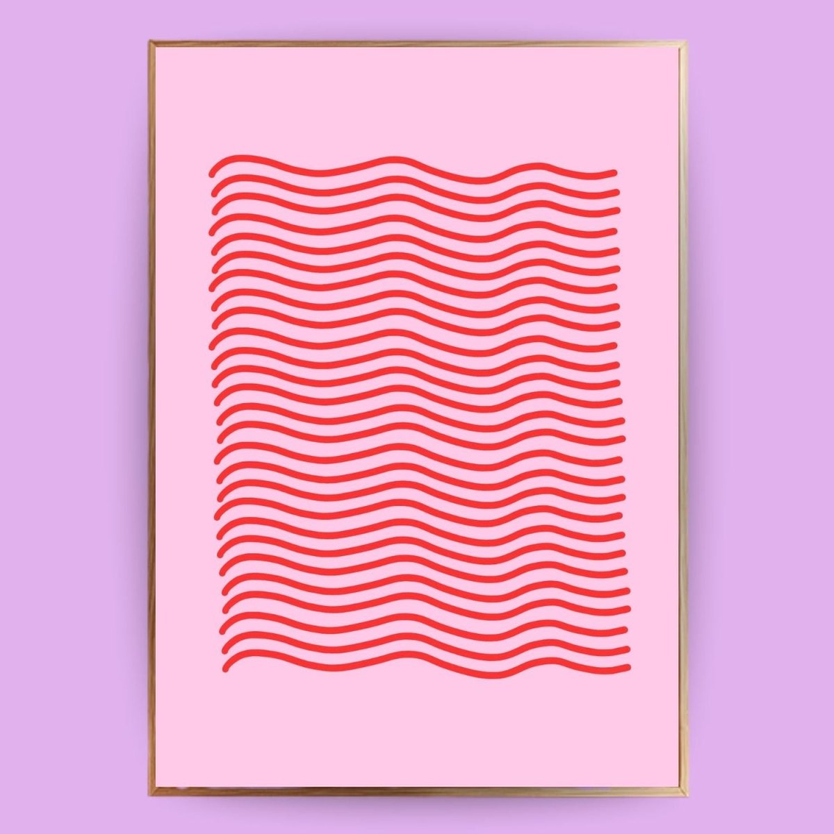 Wellen Poster - 13x18 cm - LostPrint