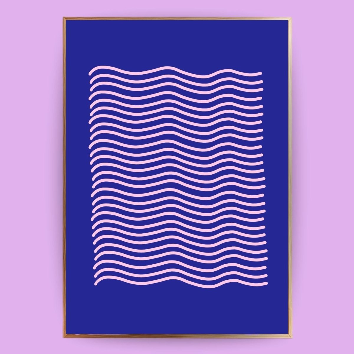 Wellen Poster - 13x18 cm - LostPrint