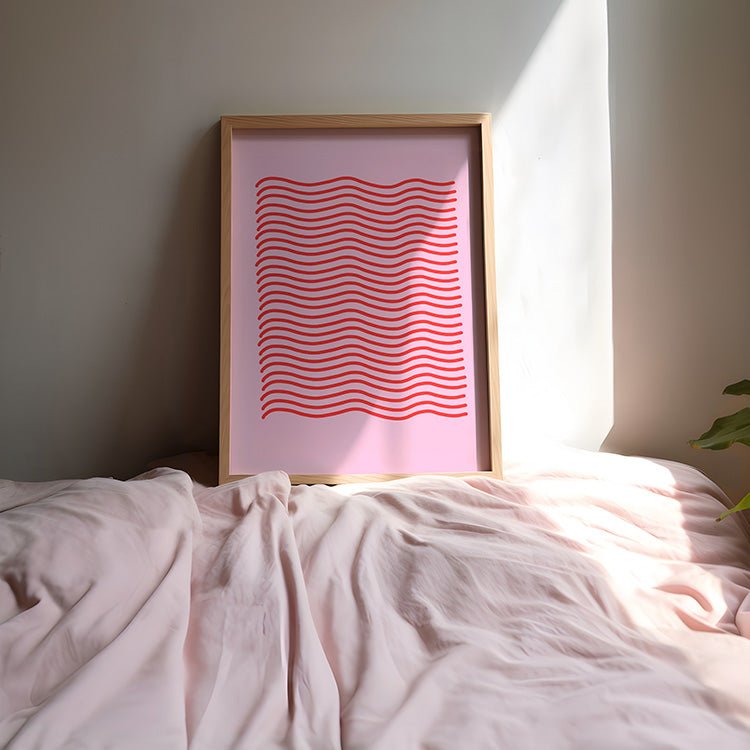 Wellen Poster - 13x18 cm - LostPrint