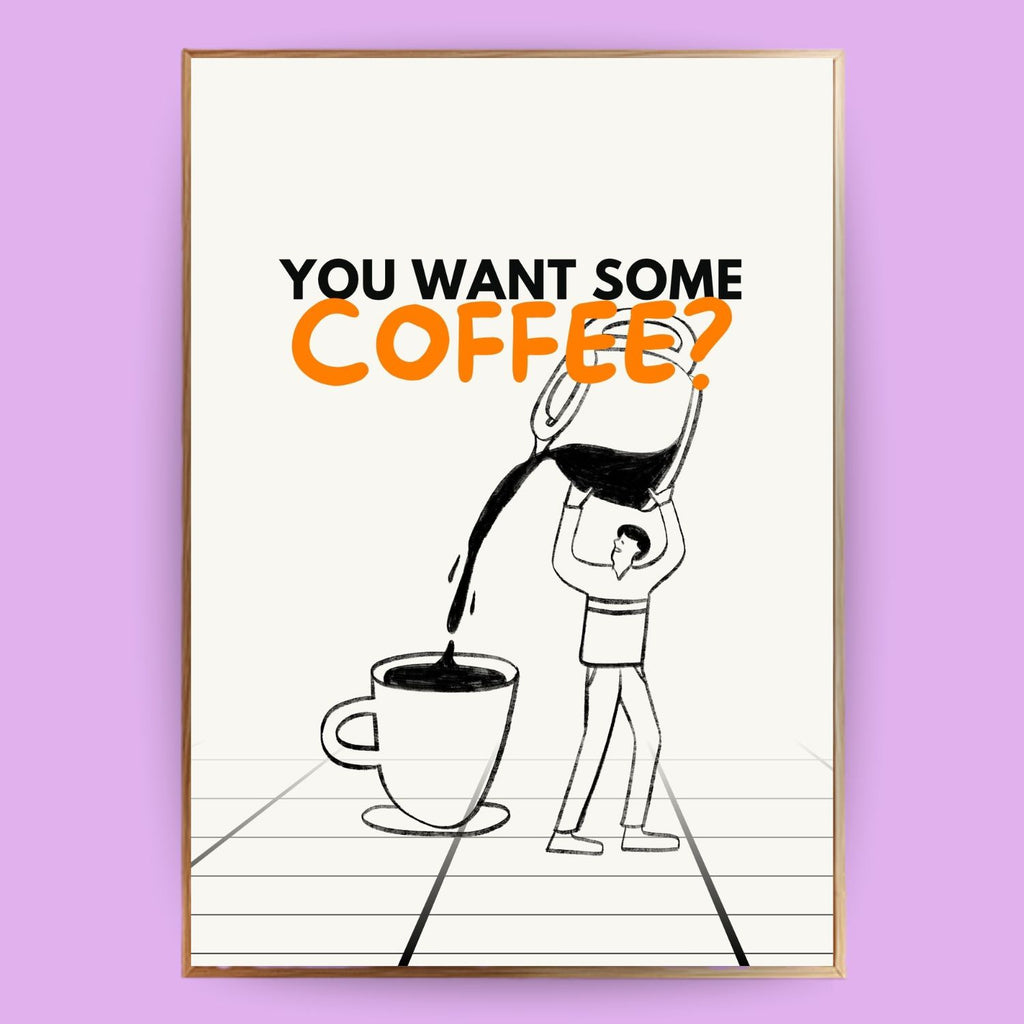 Take a coffee Poster - LostPrint
