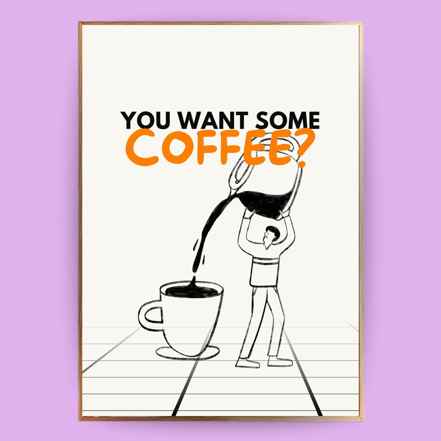 Take a coffee Poster - LostPrint