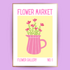 Flower market Poster No.1 - LostPrint