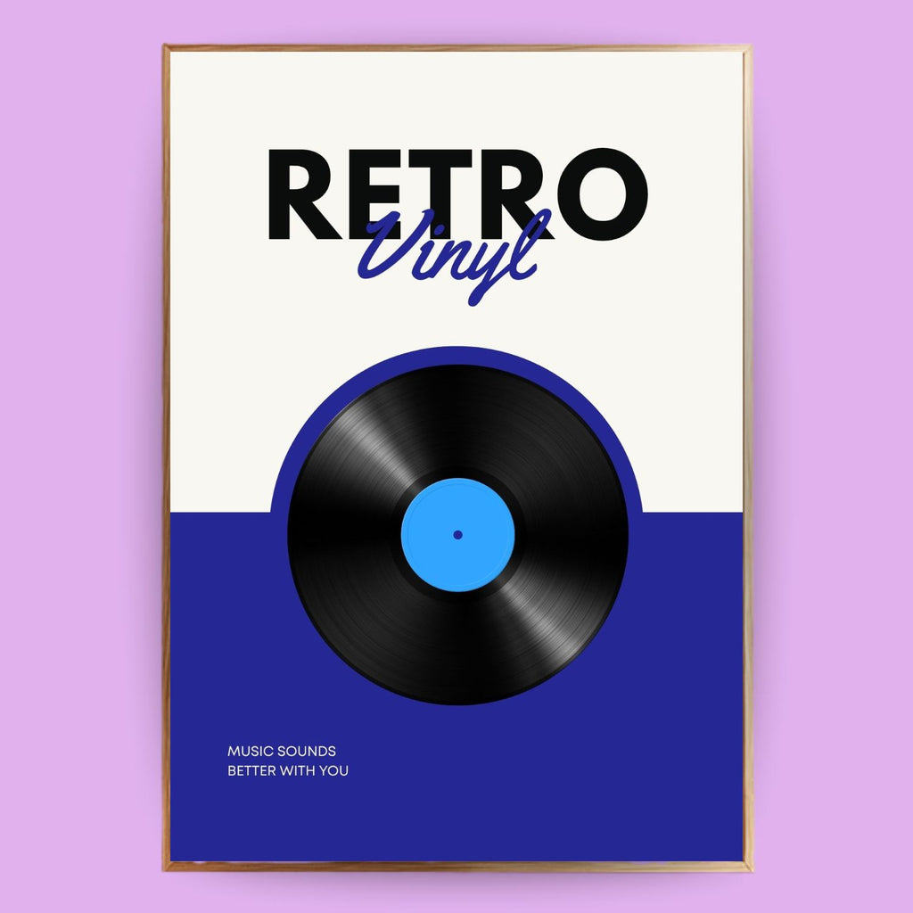 Retro Vinyl Poster - LostPrint