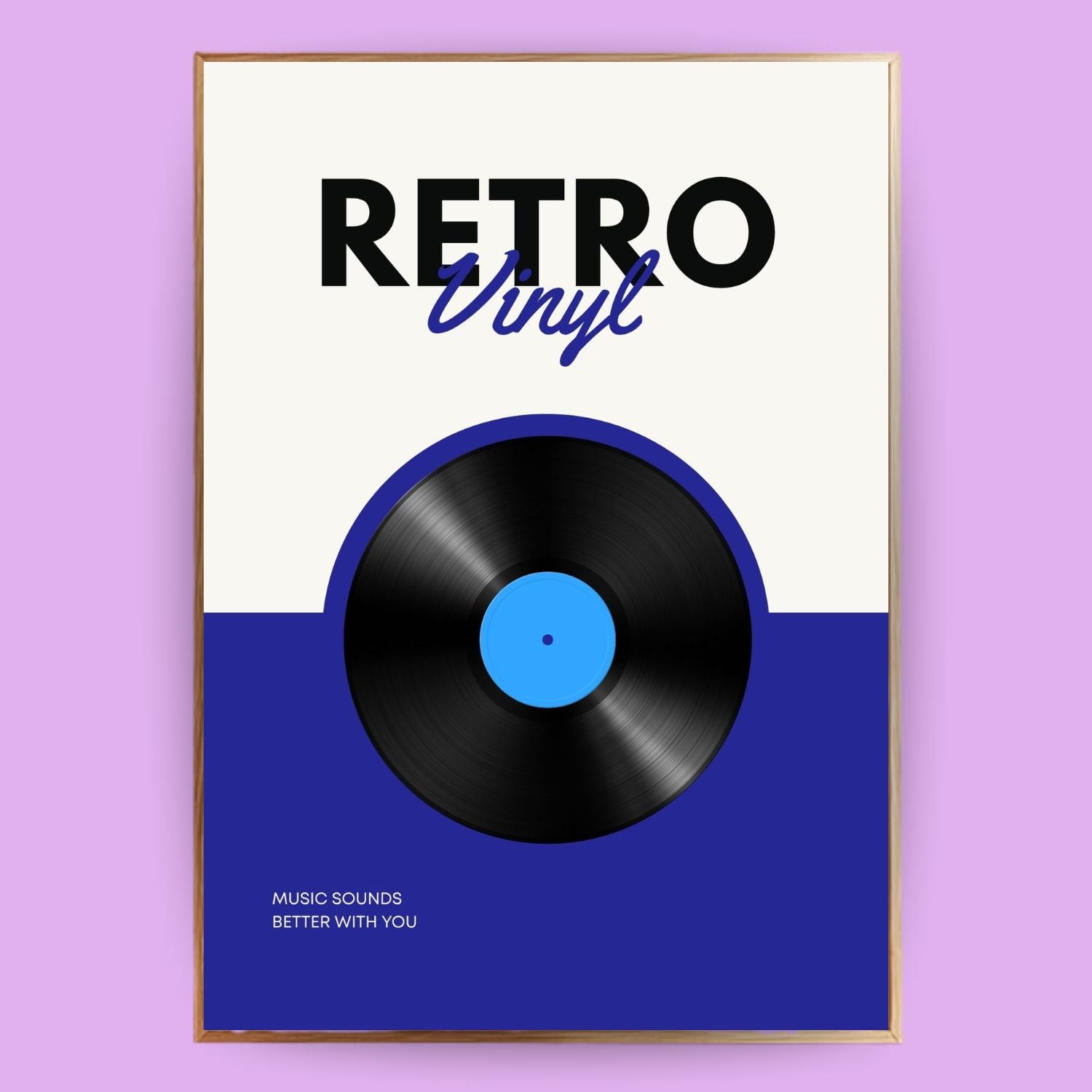 Retro Vinyl Poster - LostPrint