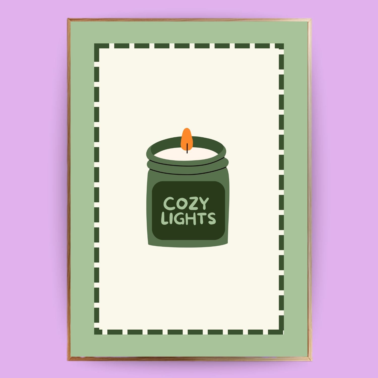 Cozy Lights Poster - LostPrint