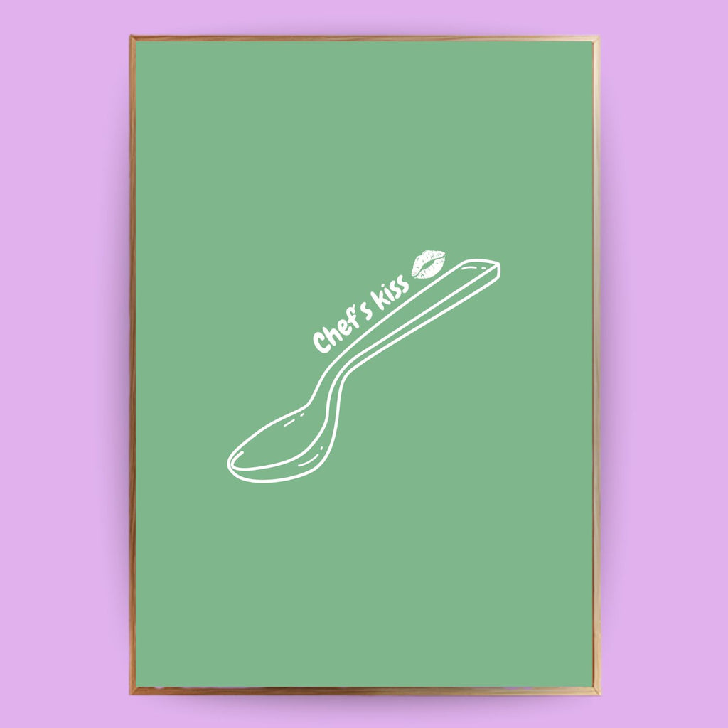 Chef´s Kiss Poster - LostPrint