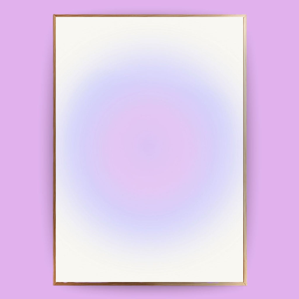 Lila Aura Poster - LostPrint