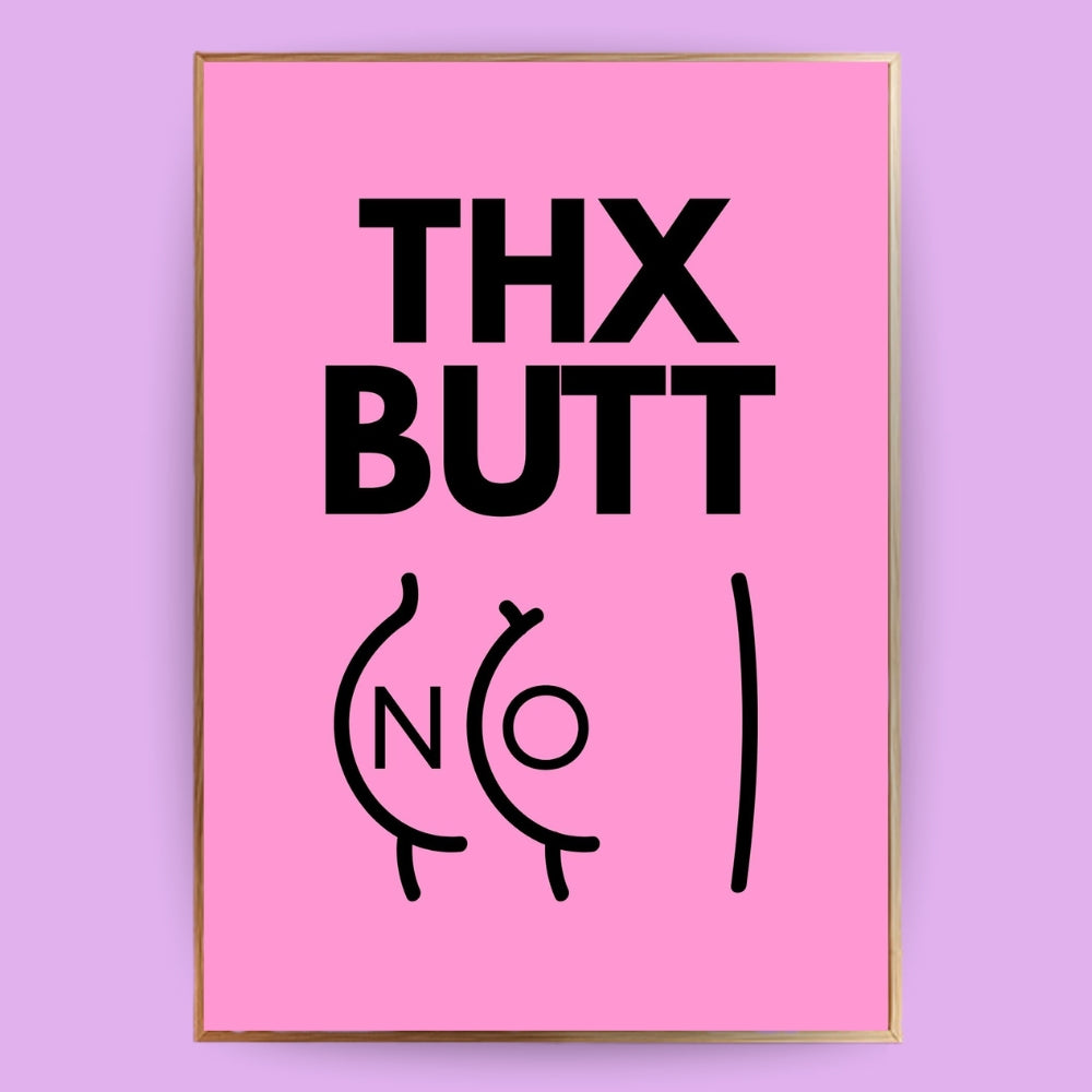 Thx, but(t) no Poster - LostPrint