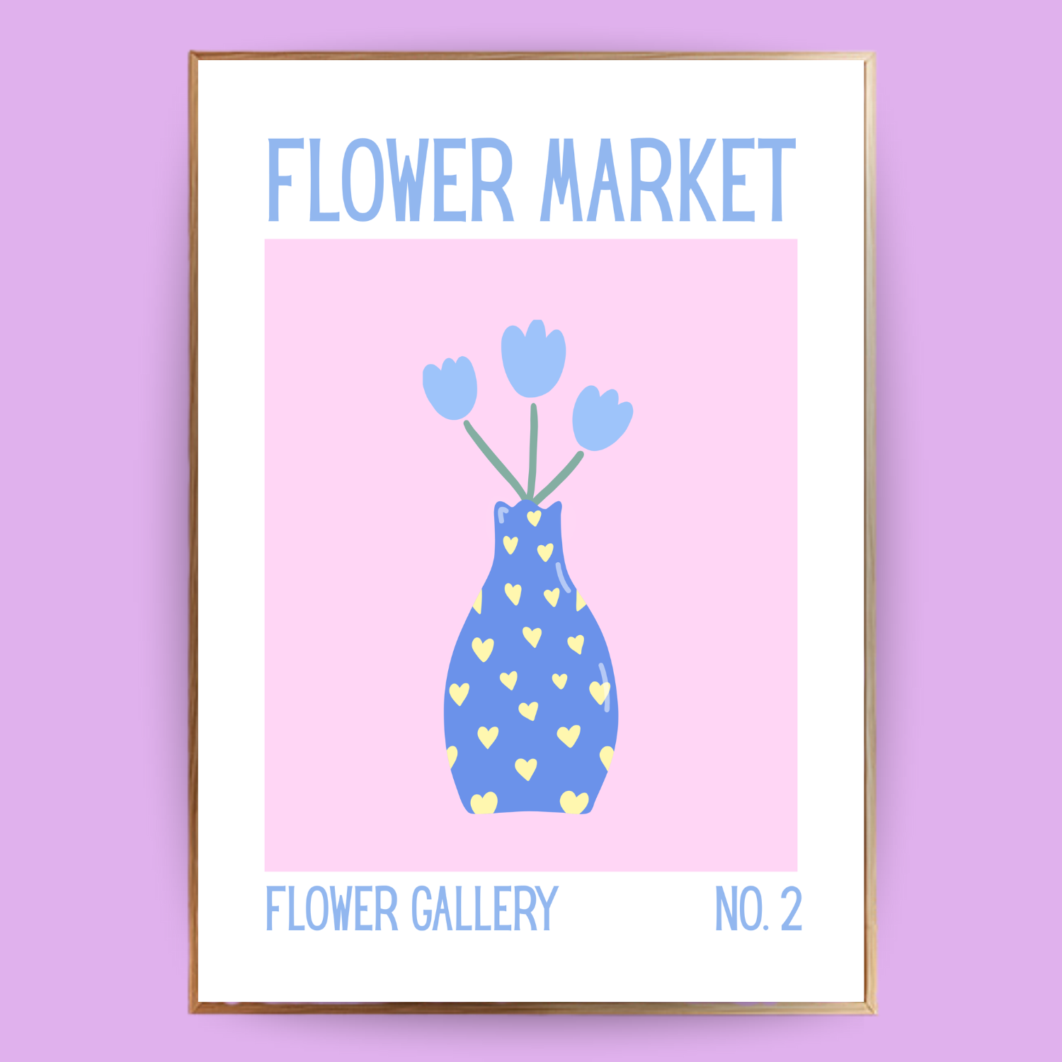 Flower market Poster No.2 - LostPrint