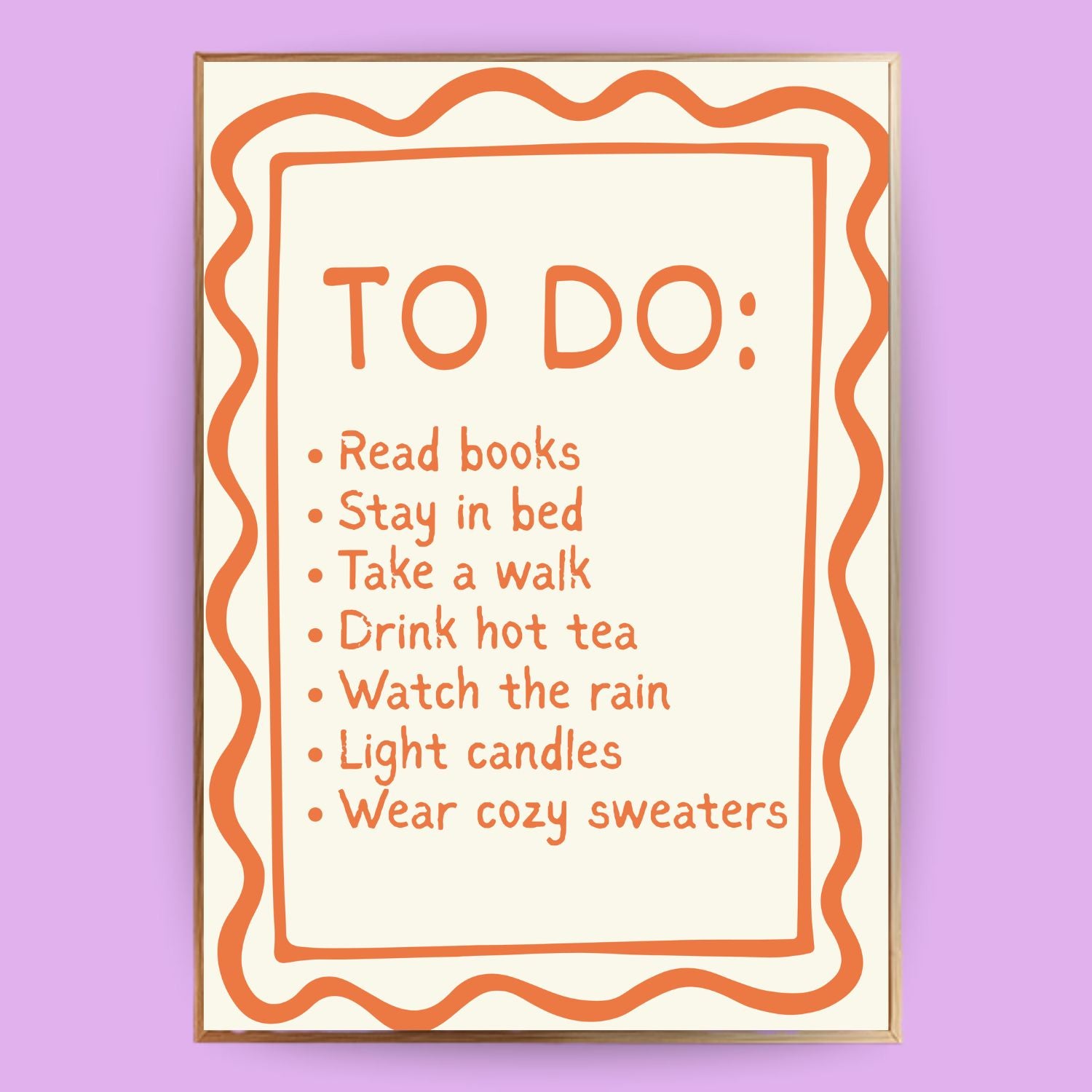 Herbst To Do´s Poster - LostPrint
