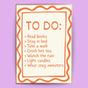 Herbst To Do´s Poster