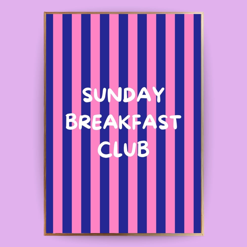 Sunday Breakfast Poster - LostPrint