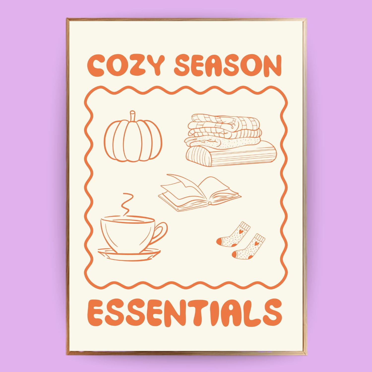 Cozy Season Poster - LostPrint